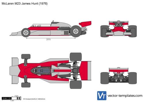 McLaren M23 James Hunt F1 Formula 1