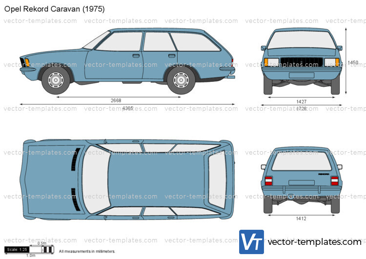 Opel Rekord D Caravan