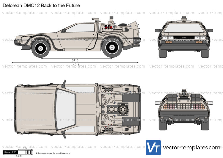 Delorean DMC12 Back to the Future