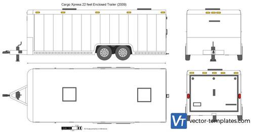 Cargo Xpress 22 feet Enclosed Trailer