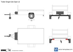 Trailer Single Axle Open v2