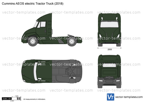 Cummins AEOS electric Tractor Truck