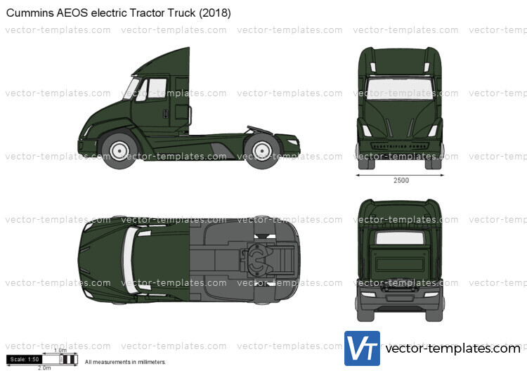 Cummins AEOS electric Tractor Truck