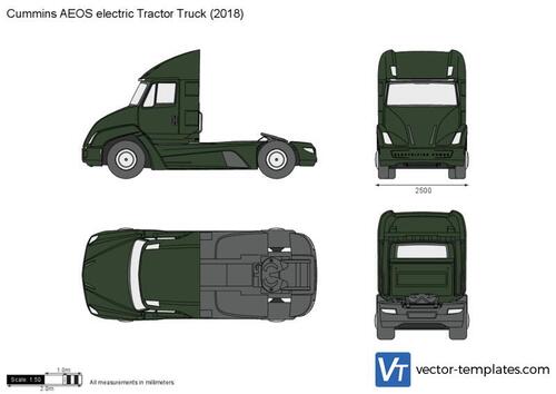 Cummins AEOS electric Tractor Truck