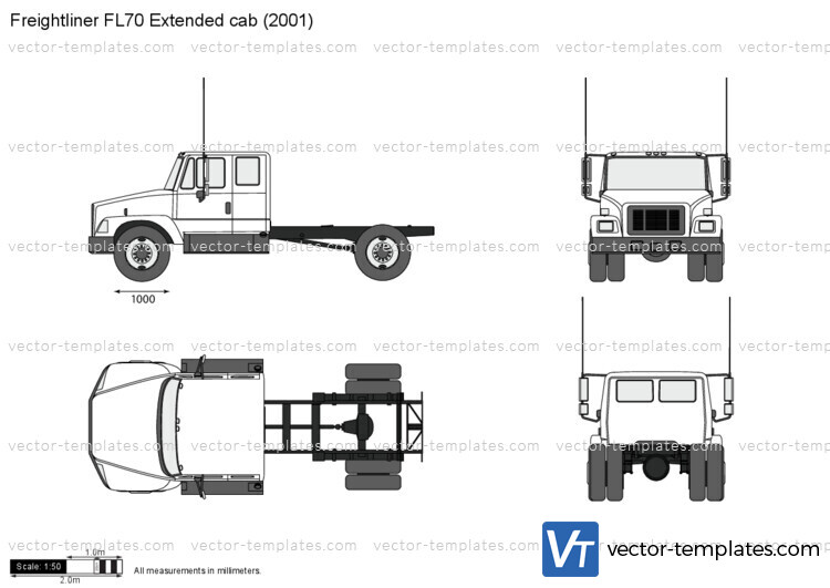 Freightliner FL70 Extended cab