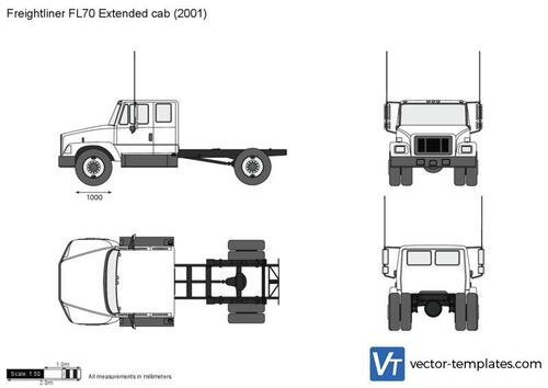 Freightliner FL70 Extended cab