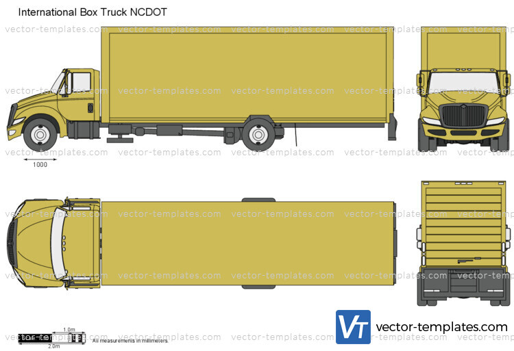 International Box Truck NCDOT