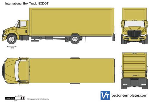 International Box Truck NCDOT