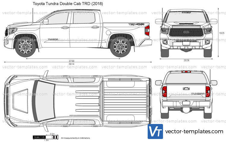 Ширина тундра. Тойота тундра 2017 чертеж. Тойота тундра 2023 габариты. Toyota Tundra 2020 чертеж. Тойота тундра габариты 2013.