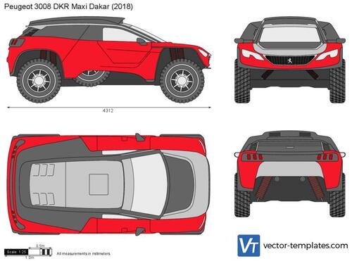 Peugeot 3008 DKR Maxi Dakar