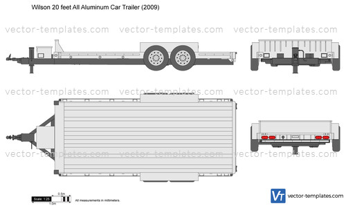 Wilson 20 feet All Aluminum Car Trailer