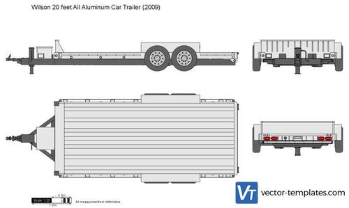 Wilson 20 feet All Aluminum Car Trailer