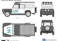 Land Rover Defender United Nations