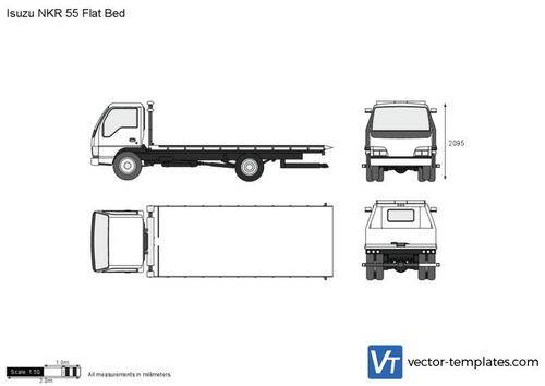 Isuzu NKR 55 Flat Bed