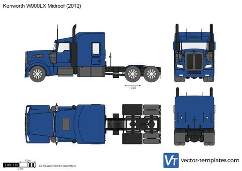 Kenworth W900LX Midroof