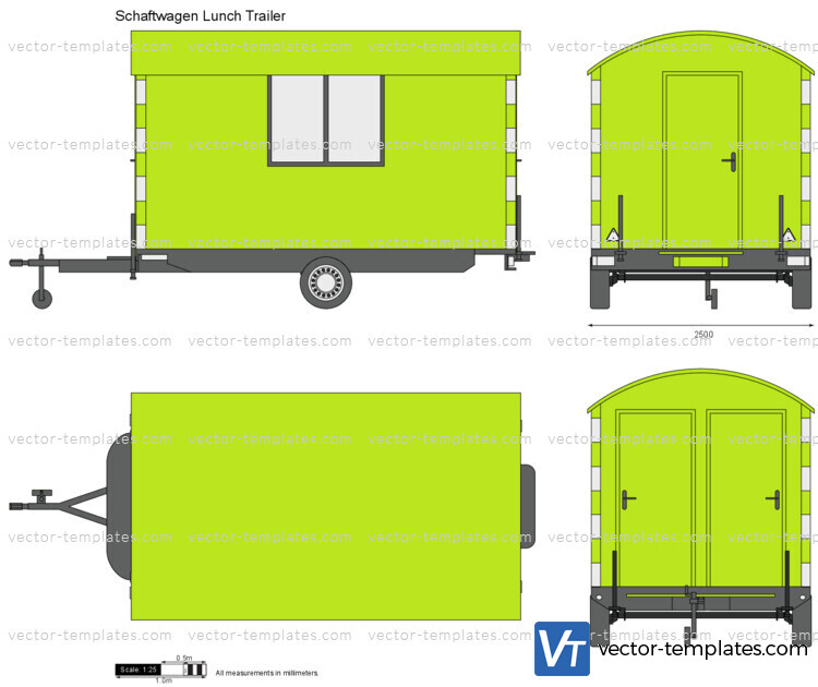 Schaftwagen Lunch Trailer