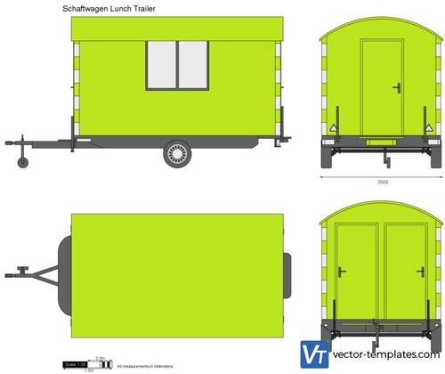 Schaftwagen Lunch Trailer