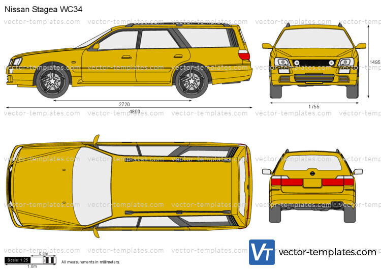 Nissan Stagea WC34