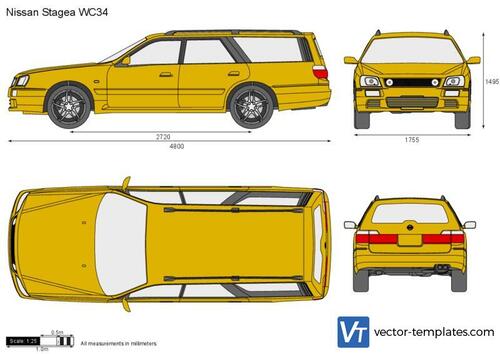 Nissan Stagea WC34