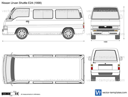 Nissan Urvan Shuttle E24