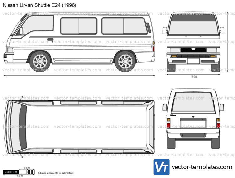 Nissan Urvan Shuttle E24