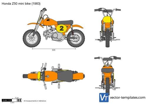 Honda Z50 mini bike