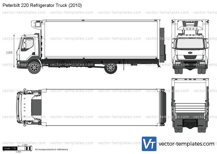 Peterbilt 220 Refrigerator Truck