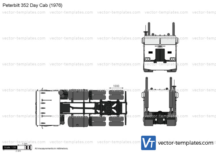 Peterbilt 352 Day Cab