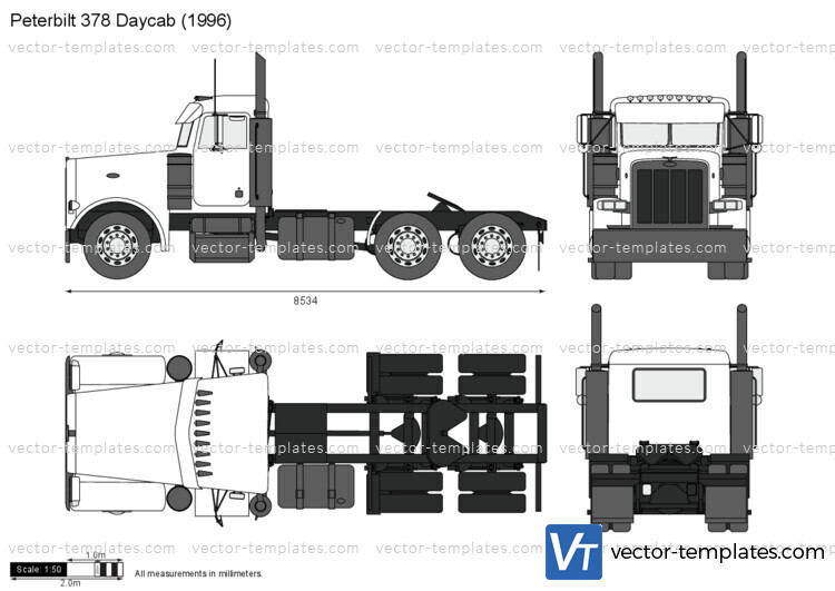 Peterbilt 378 Daycab