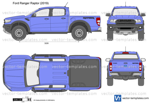 ford ranger truck drawings