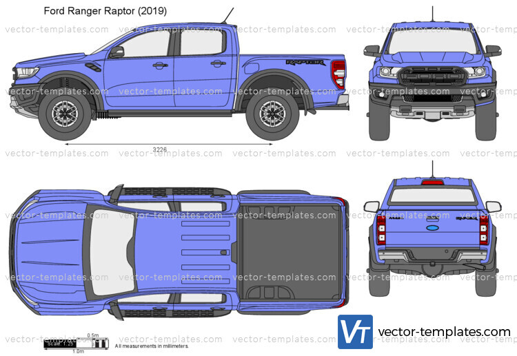 ford ranger truck drawings