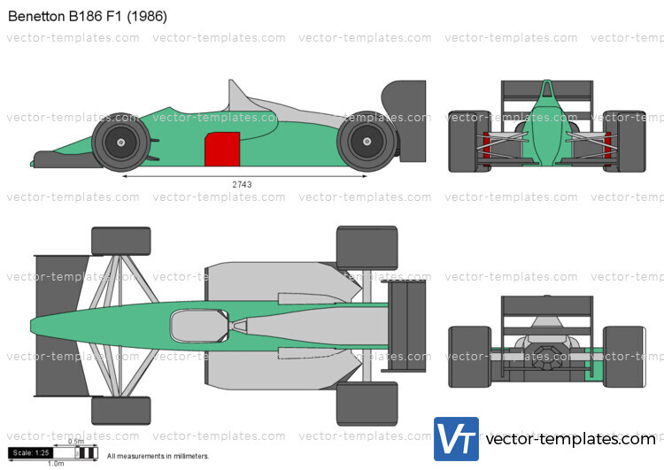 Benetton B186 F1