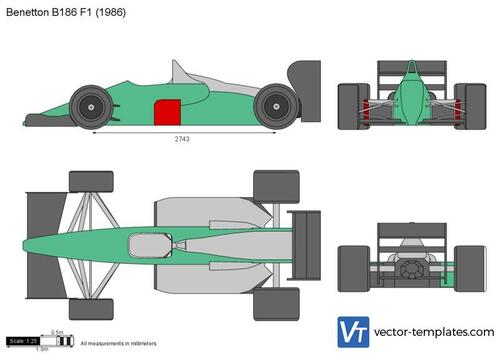 Benetton B186 F1