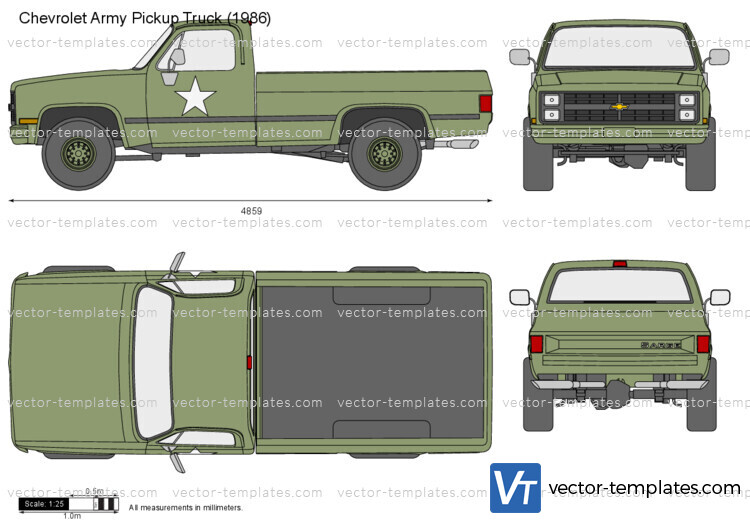 Chevrolet Army Pickup Truck