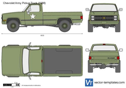 Chevrolet Army Pickup Truck