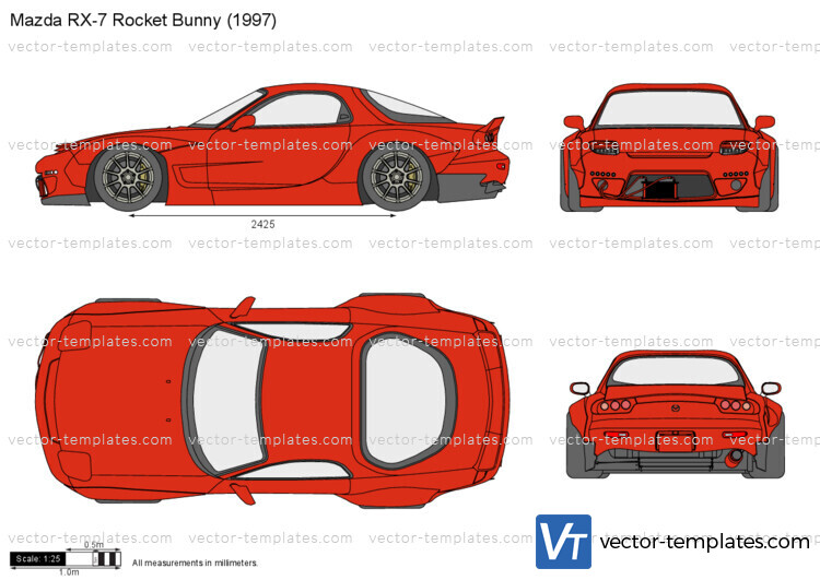 Mazda RX-7 Rocket Bunny FD