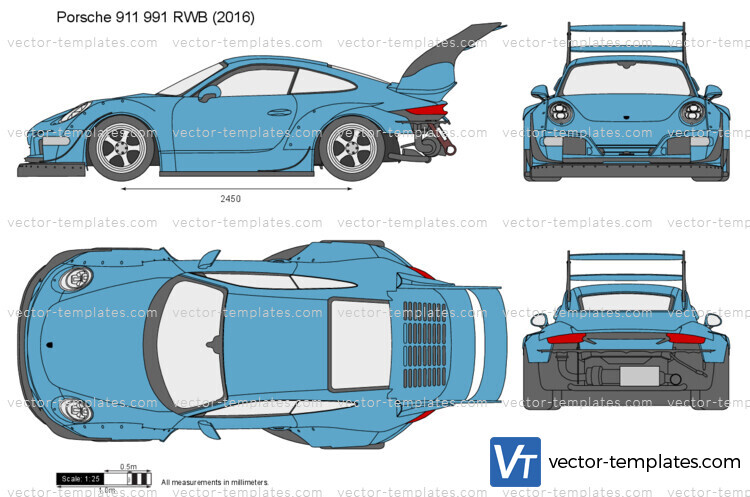 Porsche 911 991 RWB