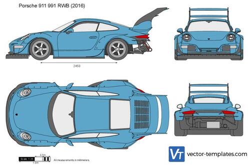 Porsche 911 991 RWB