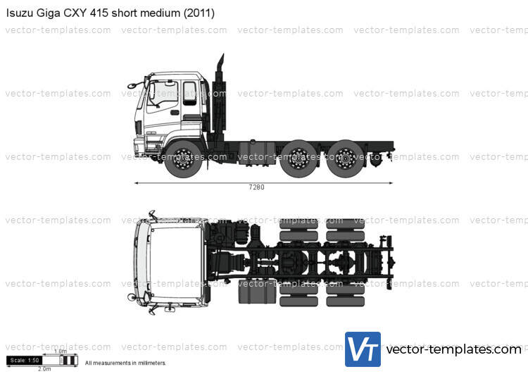 Isuzu Giga CXY 415 short medium