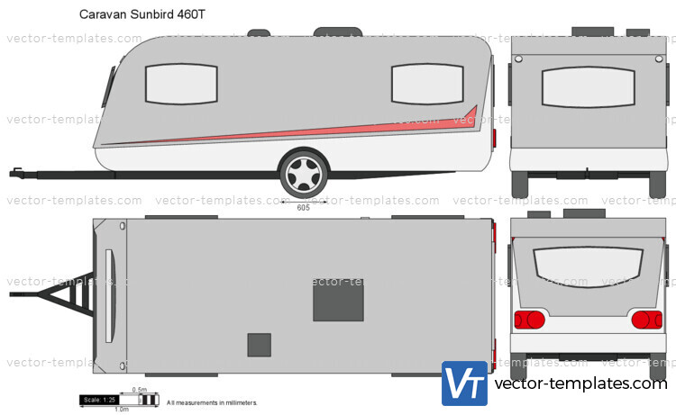 Caravan Sunbird 460T