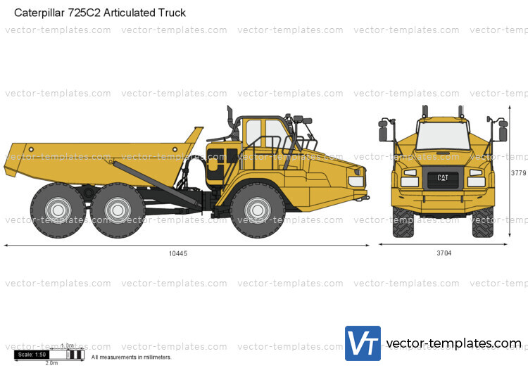 Caterpillar 725C2 Articulated Truck