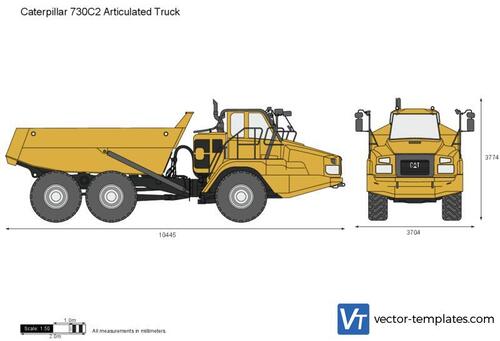 Caterpillar 730C2 Articulated Truck