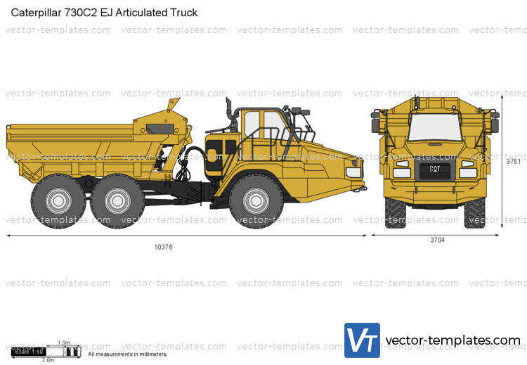 Caterpillar 730C2 EJ Articulated Truck