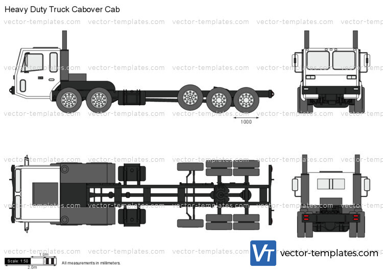 Heavy Duty Truck Cabover Cab