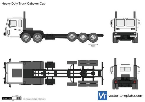 Heavy Duty Truck Cabover Cab