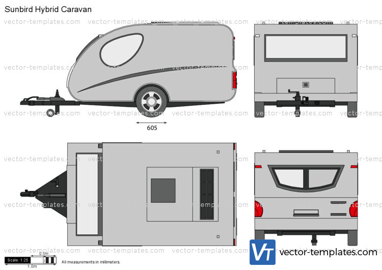 Sunbird Hybrid Caravan