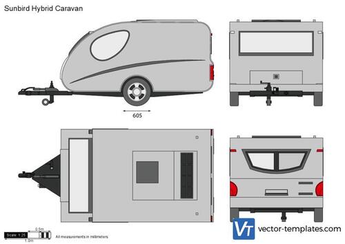 Sunbird Hybrid Caravan