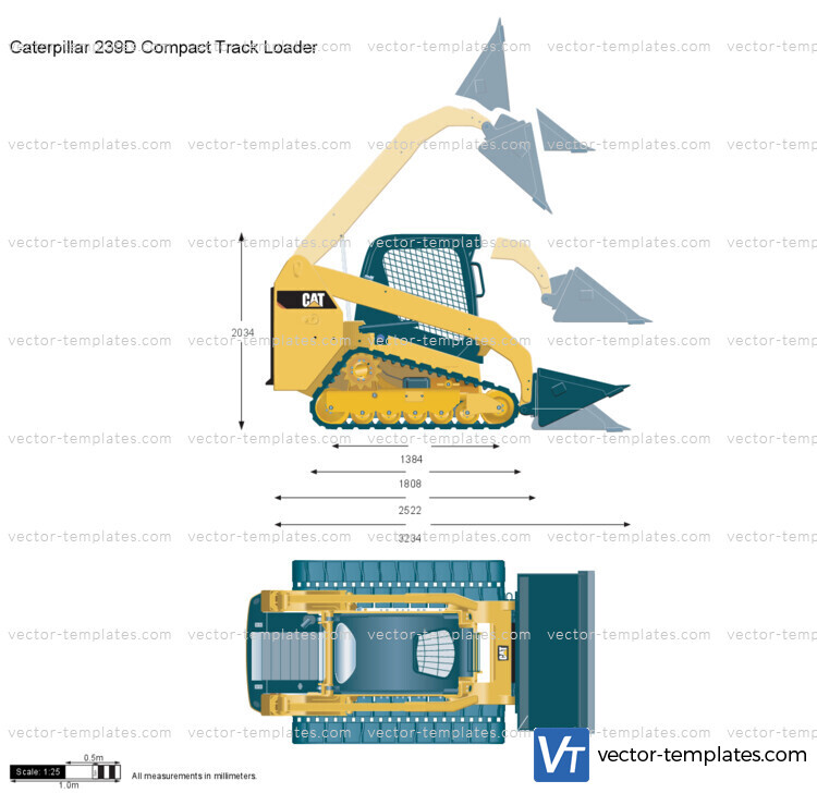 Caterpillar 239D Compact Track Loader