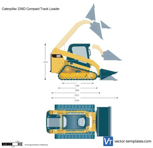 Caterpillar 239D Compact Track Loader