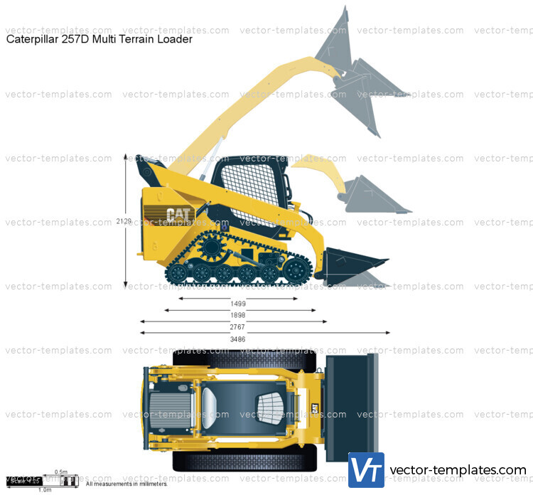 Caterpillar 257D Multi Terrain Loader